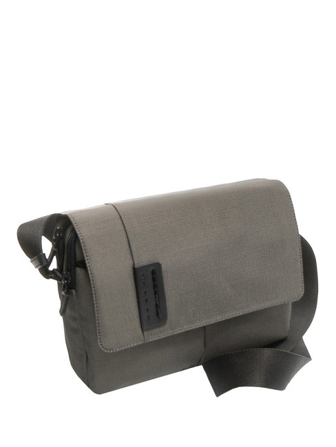 CAMPIONARIO - P16  Messenger piccola in pelle e tessuto CLASSY - Cartelle Lavoro