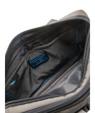PIQUADRO CAMPIONARIO - P16  Messenger piccola in pelle e tessuto CLASSY - Cartelle Lavoro - 5