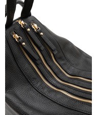LESAC TRIO  Zaino sacca in pelle martellata nero25 - Borse Donna - 8