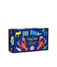 HAPPY SOCKS SO SWEDISH Gift set calze 3 paia white - Calze Donna - 5