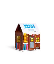 HAPPY SOCKS SKIING CHALET Gift set calze 2 paia brown - Calze Unisex - 4