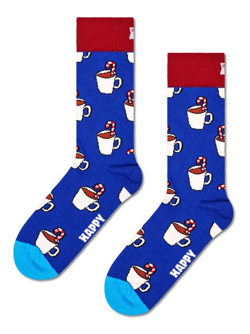 HOLIDAY STRIPED CRACKER Gift set calze 2 paia dark red - Calze Uomo