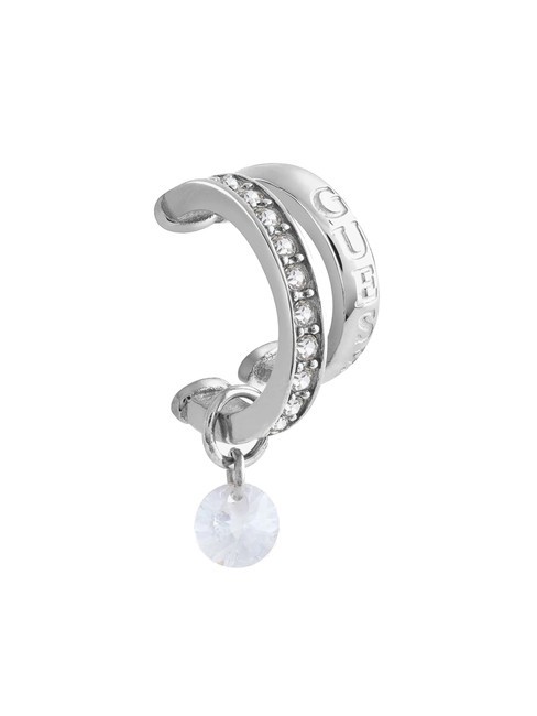 CRAZY EARRINGS Orecchino earcuff singolo pendente SILVER - Orecchini