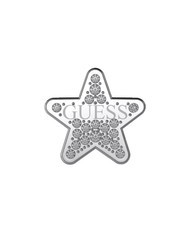 GUESS STUDS PARTY Orecchini a stella con cristalli SILVER - Orecchini - 2