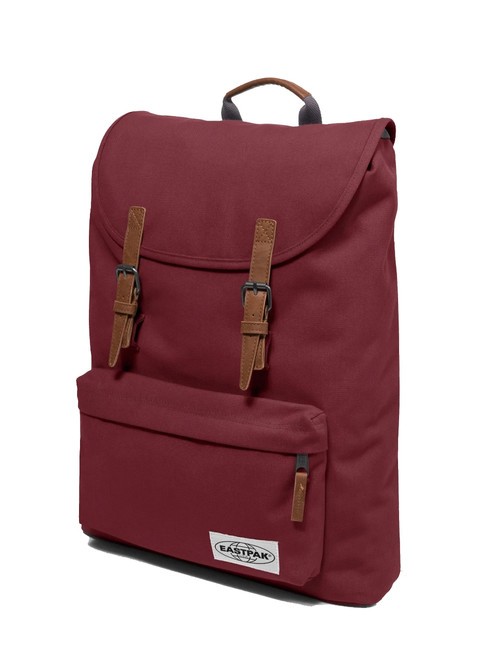 LONDON Zaino porta pc 15" bushy burgundy - Zaini Scuola & Tempo Libero