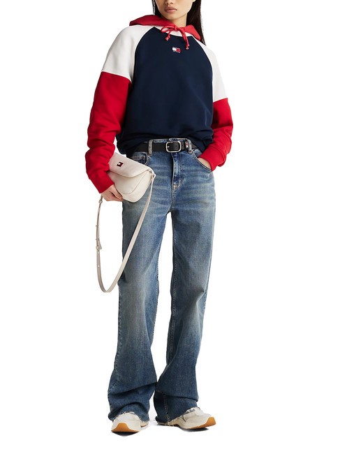 TOMMY JEANS PILLOW Mini Bag a tracolla newsprint - Borse Donna