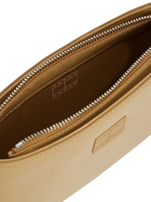TOMMY JEANS ESS MUST  Mini Bag a spalla natural khaki - Borse Donna