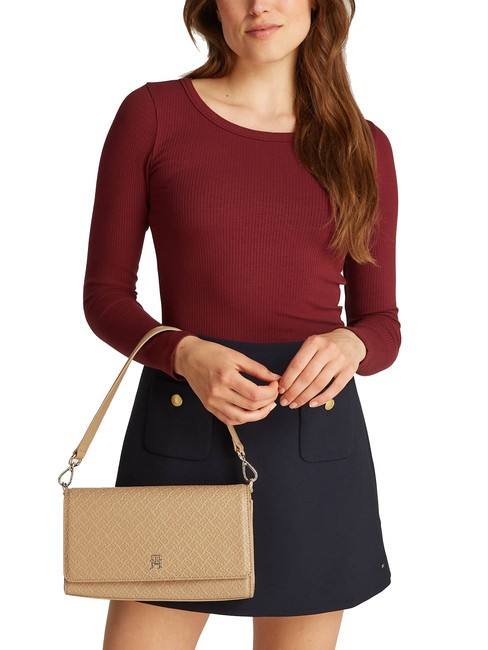 TH ETERNITY Borsa a spalla, con tracolla safari canvas - Borse Donna