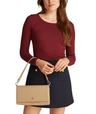 TOMMY HILFIGER TH ETERNITY Borsa a spalla, con tracolla safari canvas - Borse Donna - 4