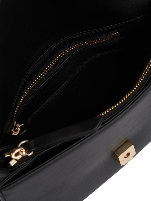 TH HERITAGE Borsa a spalla, con tracolla black - Borse Donna