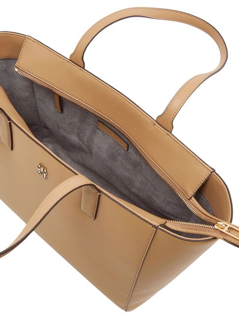 TH SOFT LOGO Shopping Bag safari canvas - Borse Donna