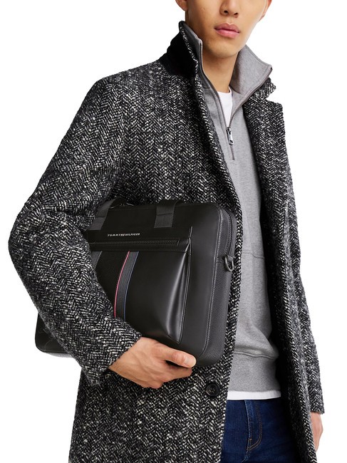 TH FOUNDATION Cartella porta PC 13" black - Cartelle Lavoro