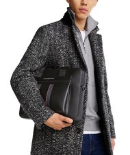 TOMMY HILFIGER TH FOUNDATION Cartella porta PC 13" black - Cartelle Lavoro - 4