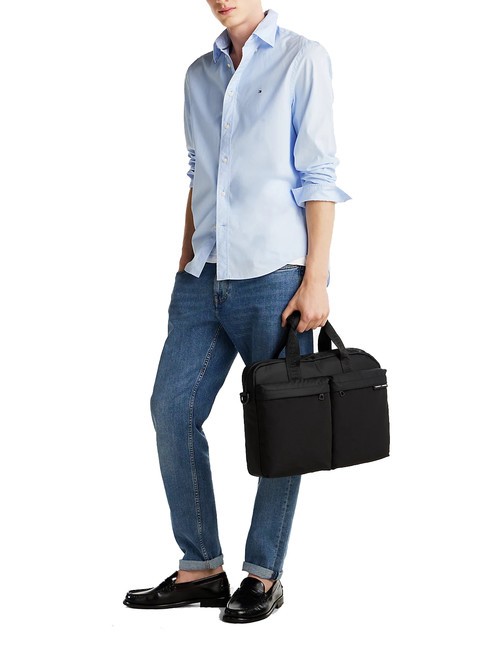 TH ELEMENT REPREVE Cartella porta PC black - Cartelle Lavoro