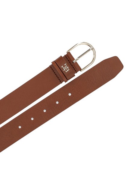 ESSENTIAL EFFORTLESS Cintura in pelle Made in Italy cognac - Cinture