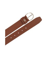 TOMMY HILFIGER ESSENTIAL EFFORTLESS Cintura in pelle Made in Italy cognac - Cinture - 2