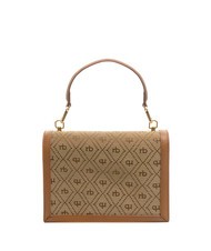 ROCCOBAROCCO FRIDA Borsa cartelletta in tessuto jacquard naturale - Borse Donna - 3