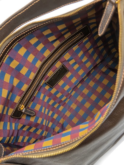 AMAZ Borsa sacca in pelle MARRONE - Borse Donna