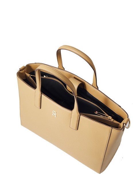 TH SOFT LOGOTAPE Shopper a mano, con tracolla safari canvas - Borse Donna