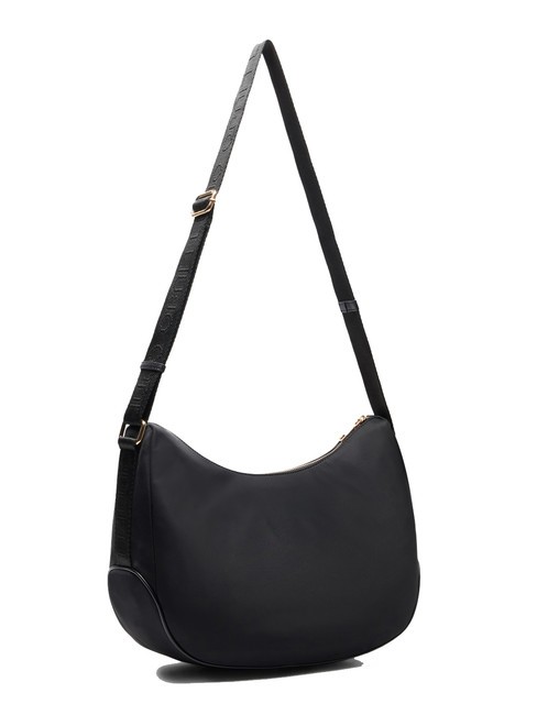 ACHALA Borsa a spalla in nylon con pouch NERO - Borse Donna
