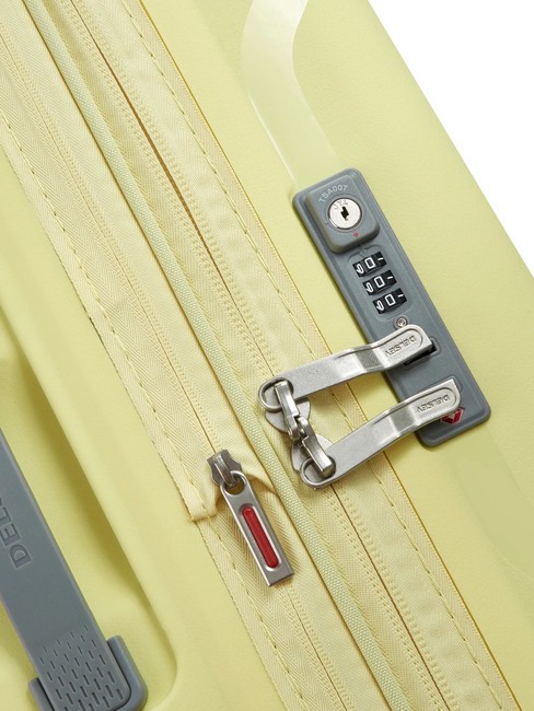 CLAVEL MR  Trolley Medio, espandibile giallo palrino - Trolley Rigidi