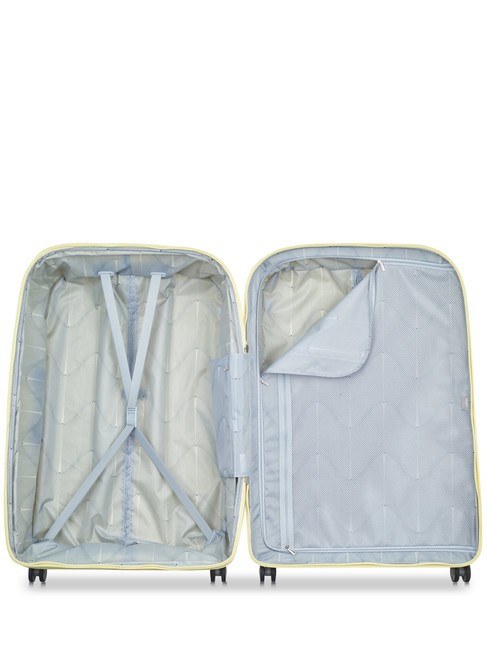 CLAVEL MR  Trolley Extra Large, espandibile giallo palrino - Trolley Rigidi