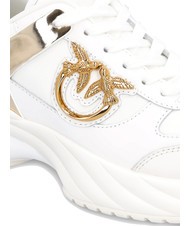 PINKO ARIEL Sneakers con dettagli specchio white - Scarpe Donna - 6