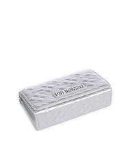 LOVE MOSCHINO QUILTED Pochette con tracolla catena silver - Borse Donna - 5
