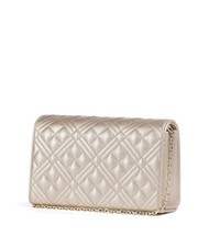 LOVE MOSCHINO QUILTED Pochette con tracolla catena gold - Borse Donna - 2