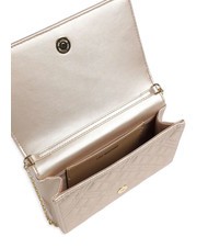 LOVE MOSCHINO QUILTED Pochette con tracolla catena gold - Borse Donna - 4