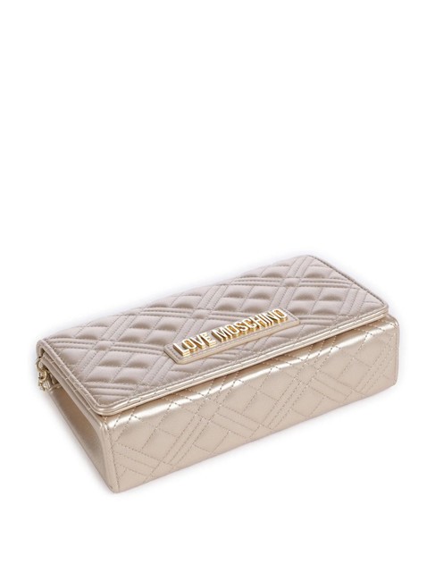 QUILTED Pochette con tracolla catena gold - Borse Donna