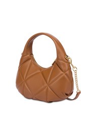 LOVE MOSCHINO GEOMETRIC Borsa a spalla con tracolla cammello - Borse Donna - 3