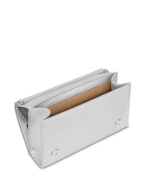 BOLD LOVE Pochette con tracolla catena silver - Borse Donna