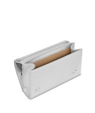 LOVE MOSCHINO BOLD LOVE Pochette con tracolla catena silver - Borse Donna - 3