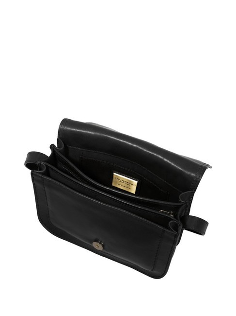 STORY Borsa a tracolla Nero Oro - Borse Donna