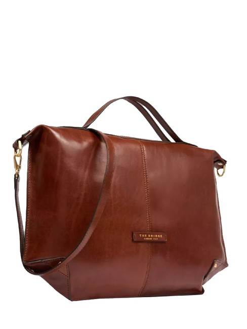 UNICA  Borsa a mano / a spalla, in pelle MARRONE - Borse Donna