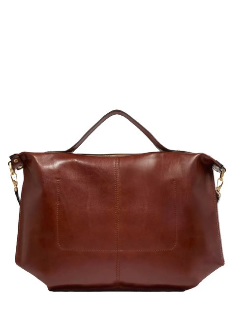 UNICA  Borsa a mano / a spalla, in pelle MARRONE - Borse Donna