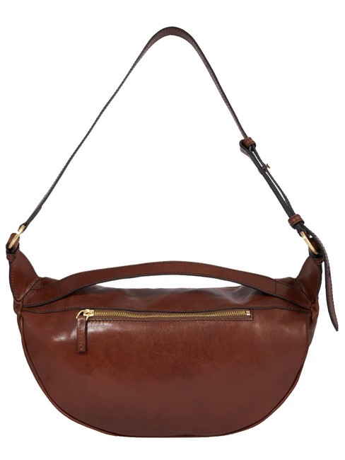 STORY  Borsa in pelle MARRONE - Borse Donna