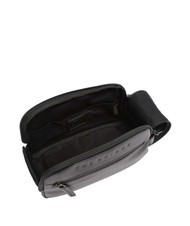 THE BRIDGE DAMIANO Beauty pochette in pelle nero/rutenio scuro opaco - Beauty Case - 4