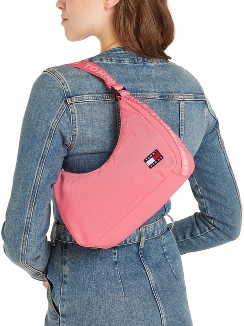 TOMMY JEANS ESSENTIAL DAILY  Sacca a spalla preppy pink - Borse Donna