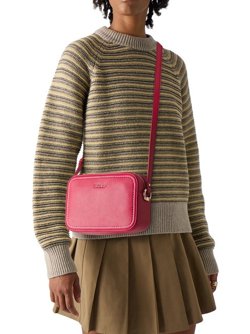 MANHATTAN Borsa camera case con pouch rosso pompeiano - Borse Donna