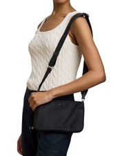 RALPH LAUREN LANDYN Borsa piatta a tracolla in nylon black/black3 - Borse Donna - 7