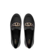 GUESS MARTYNAS  Mocassini in pelle NERO - Scarpe Donna - 4