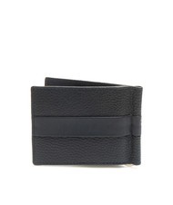 ROCCOBAROCCO JOHN Portafoglio in pelle con molletta fermabanconote navy - Portafogli Uomo - 3