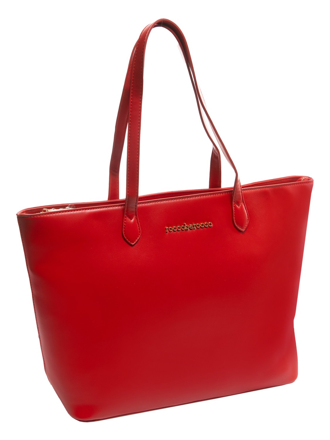 Roccobarocco Corniola Borsa Shopping A Spalla Rosso - Acquista A Prezzi  Outlet!