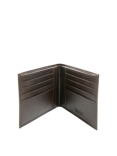 PLAIN Portafoglio in pelle 8 cc moro - Portafogli Uomo
