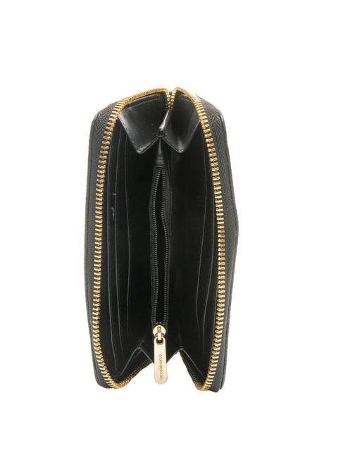 CLAIR Portafoglio medio zip around black - Portafogli Donna