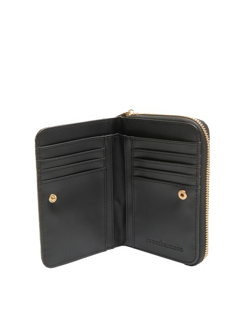 FRIDA Portafoglio medio jacquard black - Portafogli Donna