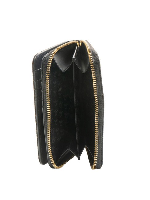 FRIDA Portafoglio medio jacquard black - Portafogli Donna