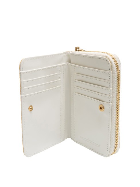 FRIDA Portafoglio medio jacquard off white - Portafogli Donna